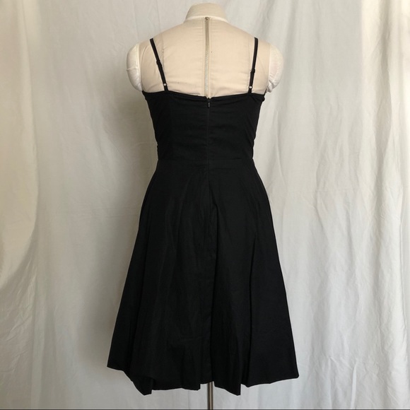 Black Cotton Dress - Picture 6 of 17